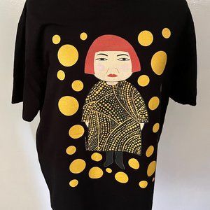 Kusama Tee Shirt Artisan Designer Angie BKK Design from Thailand XL Brand New